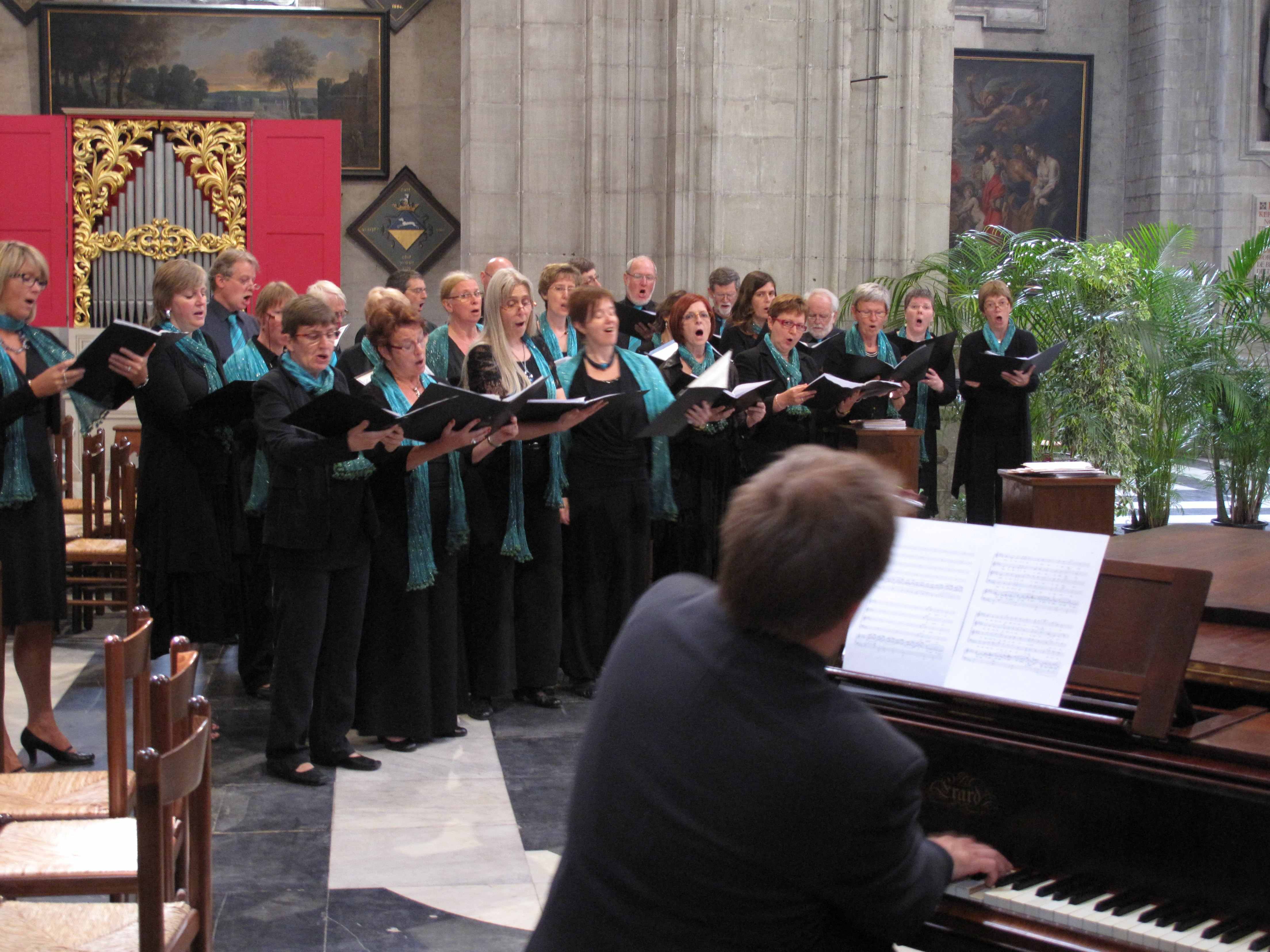 Gastkoren Sint-Pieterskerk Gent 2011